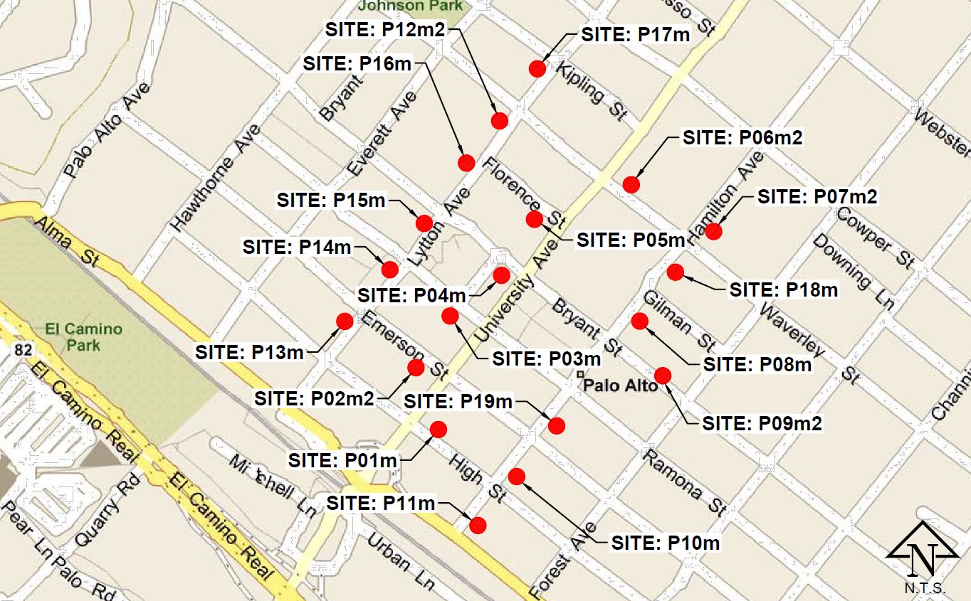 Das Palo Alto Map 